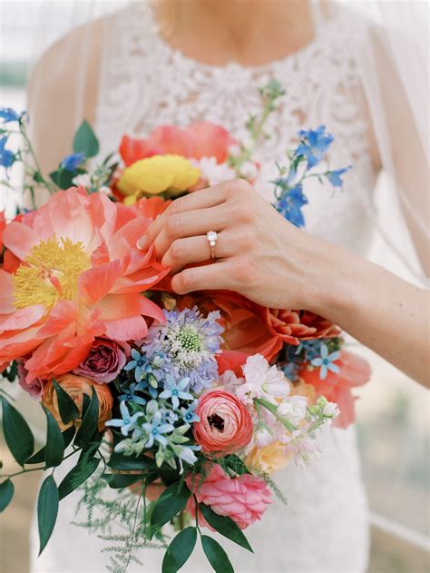 Coral Charm Peonies and Colorful Blooms for this Covington, Kentucky wedding — Carly Messmer ...