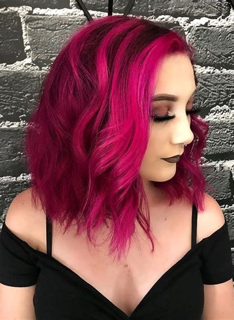 Bright Pink Hair Color Ideas for Every Woman to Wear in 2019 (With ...