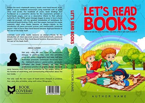 Children Book cover Design - Lets Read Books