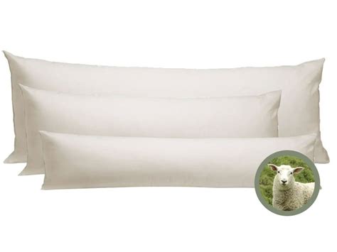 Wool Organic Body Pillow | Organic Wool Body Pillow | The Futon Shop