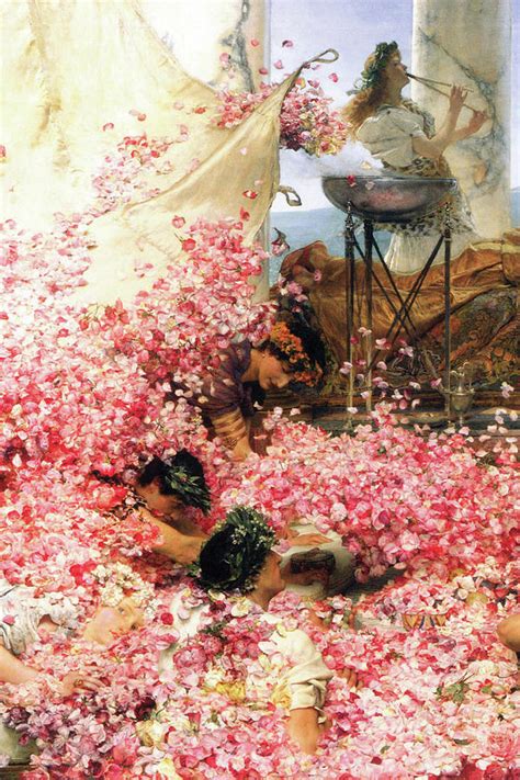 Roses of Heliogabalus Painting by Alma-Tadema