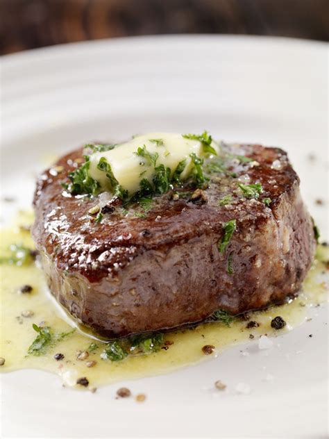 Filet Mignon with Garlic & Herb Compound Butter - Oliver's Markets