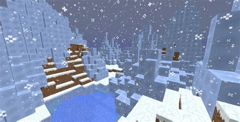 Ice Spikes Biome Minecraft Map