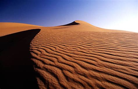 Sand dunes in the Rub Al Kahli Desert. It might be interesting to visit ...