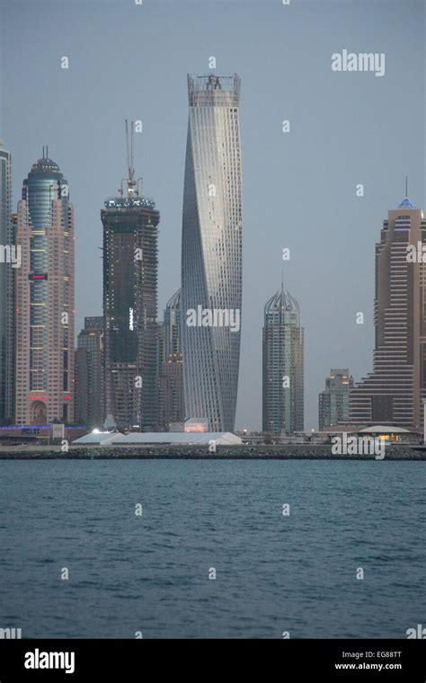 Dubai Marina skyscrapers Dubai UAE Stock Photo - Alamy