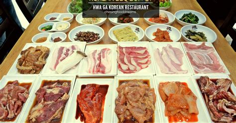 CHASING FOOD DREAMS: All You Can Eat Korean BBQ Buffet @ Hwa Ga