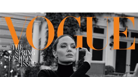 Angelina Jolie Covers The March Issue Of British Vogue | British Vogue