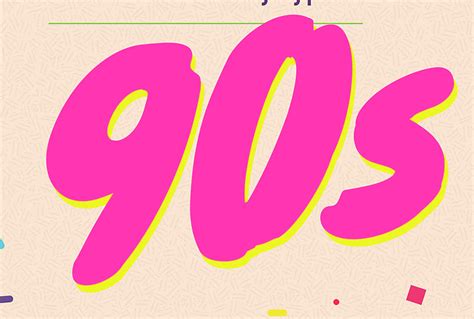 90's font | Aesthetic fonts, 90s font, Graphic design print