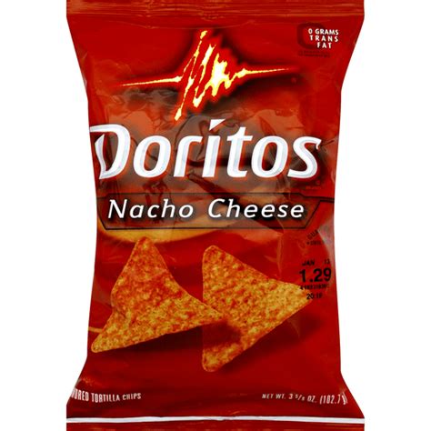 Doritos Tortilla Chips, Nacho Cheese Flavored | Snacks, Chips & Dips ...