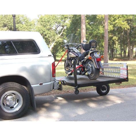 Swivelwheel Single Wheel Motorcycle Trailer - 1,000 lbs. Capacity | Motorcycle trailer, Atv ...