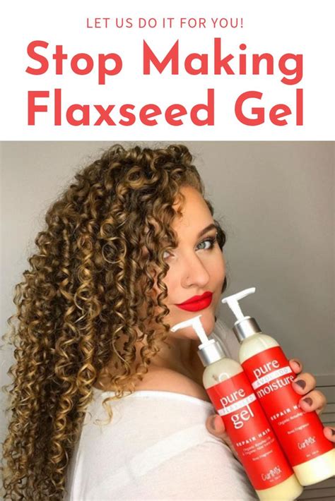 Sample Variety Pack of Flaxseed Gel for Curly Hair | Flaxseed gel, Natural hair gel, Curly hair ...