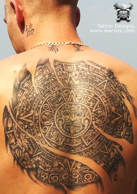 Aztec calendar Tattoo - ₪ AZTEC TATTOOS ₪ Aztec Mayan Inca Tattoo Designs Instant Download