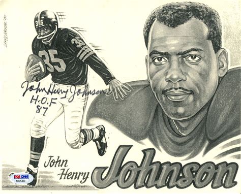 John Henry Johnson | PSA AutographFacts℠