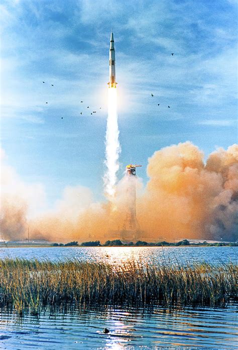 Apollo 8 Launch 2 Photograph by Eric Glaser - Fine Art America