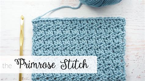 Primrose Stitch Crochet Tutorial