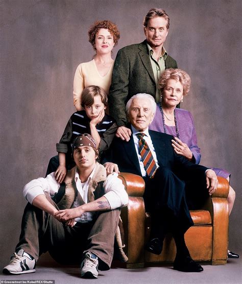 Kirk Douglas's last family photo: Michael and four generations | Daily Mail Online