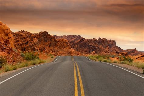 Free picture: desert road, highway, asphalt, landscape, travel, sky, expressway