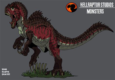 Monsters: Kasai Rex (updated !!) by HellraptorStudios on DeviantArt