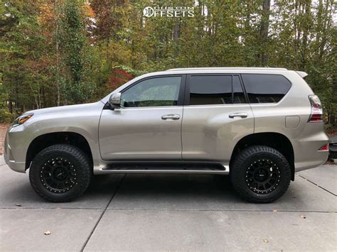 2020 Lexus GX460 Wheel Offset Aggressive > 1" Outside Fender Suspension Lift 3" | 1338943 ...