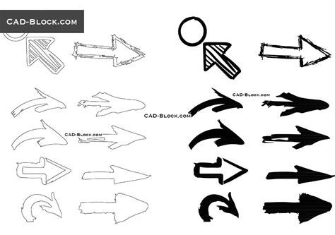 Block Arrows Clipart