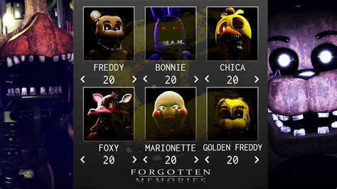 FNAF Roblox Forgotten Memories 6/20 Mode COMPLETE (Night 6 Solo Guide) - YouTube