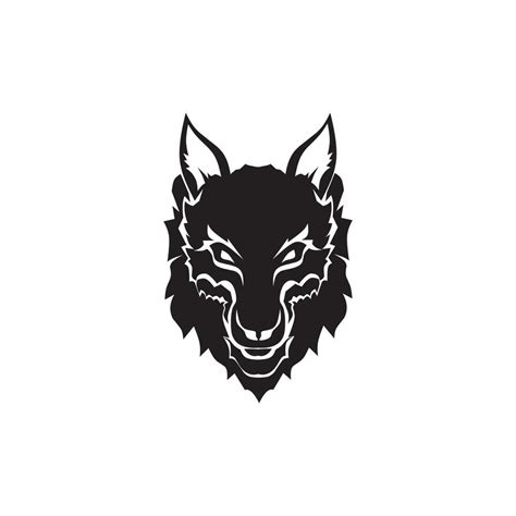 Wolf head drawing vector illustration 33955801 Vector Art at Vecteezy