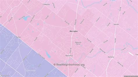 Warrington, PA Political Map – Democrat & Republican Areas in ...