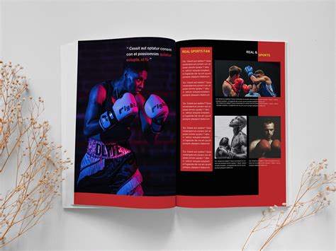 magazine boxing sports on Behance