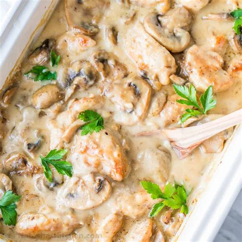 Creamy Chicken Casserole (Chicken Gloria) - NatashasKitchen.com