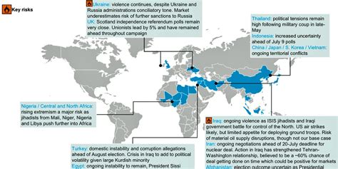 MAP: World Geopolitical Risks - Business Insider