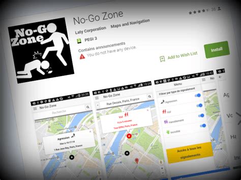 Paris Gets 'No-Go-Zone' Warning App