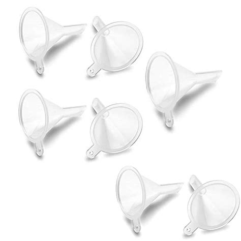 10Pcs/Pack Plastic Mini Essential oil Funnel Cream plastic Funnel ...