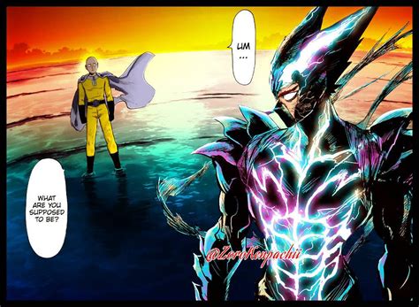 One Punch Man - Saitama vs Garou Manga Color by zorokenpachii on DeviantArt