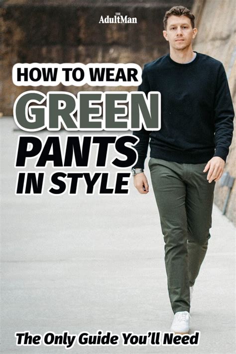 How to Wear Green Pants in Style: The Only Guide You'll Need