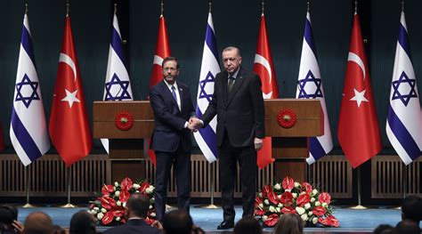 Israeli president visits Turkey for talks with Erdoğan, in sign of renewed relations - Jewish ...