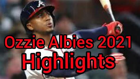 Ozzie Albies Highlights 2021 (1st half) - YouTube