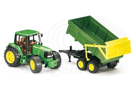 Bruder Toys 02058 Pro Series John Deere 6920 Tractor & Tipping Trailer ...