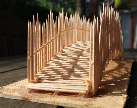 Toothpick Bridge | Hermit Crab Stuff | Pinterest | Bridge