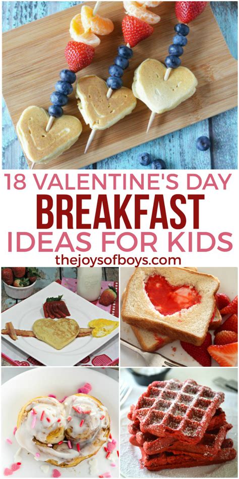 18 Valentine's Day Breakfast Ideas for Kids - The Joys of Boys