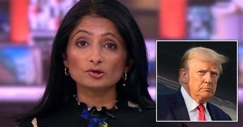 BBC presenter Rajini Vaidyanathan makes awkward Donald Trump blunder ...