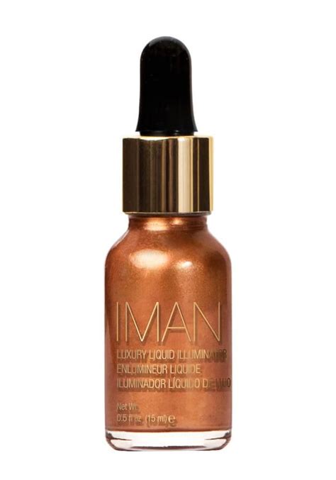 IMAN Luxury Liquid Illuminator, Stay in 2021 | Iman cosmetics, Illuminator, Liquid highlighter