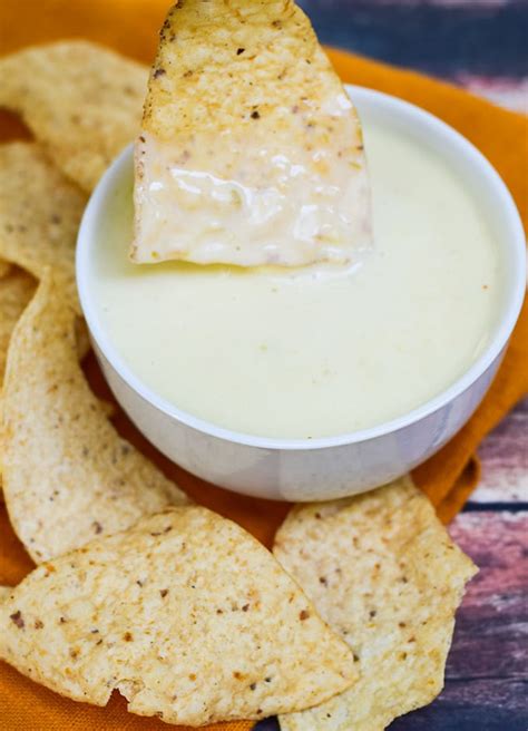 Homemade Queso Dip - Thrift and Spice