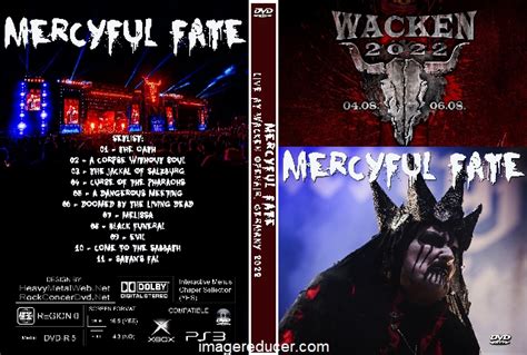 Bands M :: Mercyful Fate :: MERCYFUL FATE Live Wacken Open Air, Germany 2022 DVD - The Best ...