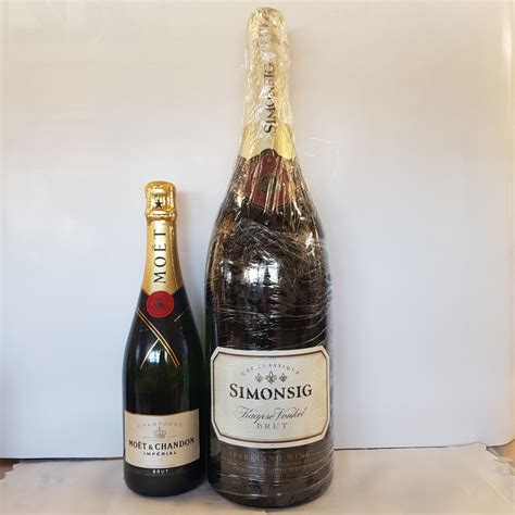 3.L Simonsig MCC Brut sparkling wine – 3 litre big giant large Jeroboam bottle – Call a Drink ...