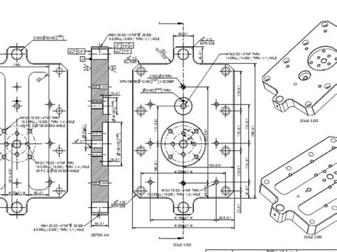 2D CAD Drawing for Manufacturing With BoM And GD&T | Upwork