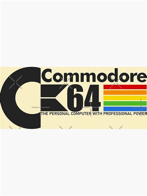 "Commodore 64 Logo" Poster for Sale by Capturepict | Redbubble