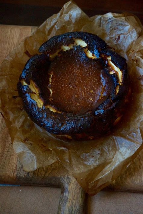 Burnt Basque Cheesecake Recipe From Basil Flower Patisserie: This local gardener bakes one heck ...