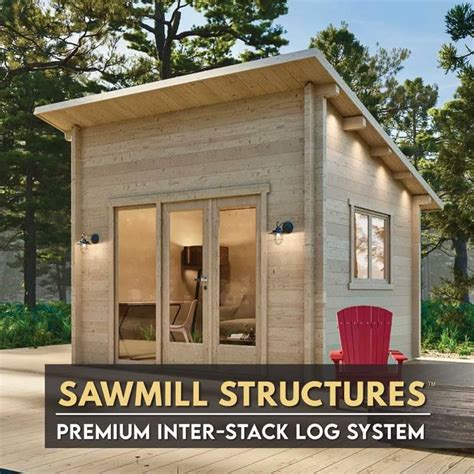 Sawmill Structures™ : Manufacturer Direct Bunkies & Cabin Kits