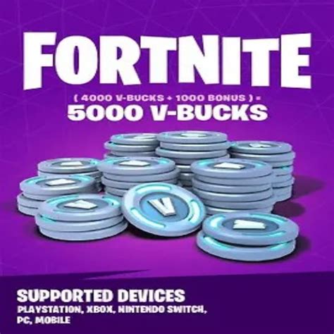 Fortnite V-Bucks 5000 – PlayPcGame