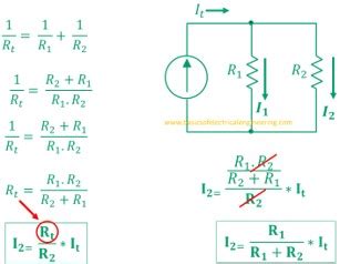 Current Divider Rule [Statement, Formula, Examples, and Derivation] - Basics of Electrical ...